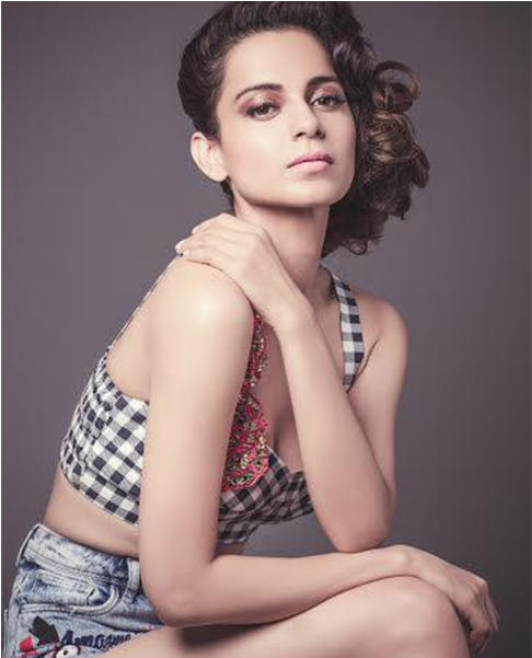 The Actress Sure Finds A Way To Stay In The Limelight - Kangana Ranaut Hd Stills (1200x600), Png Download