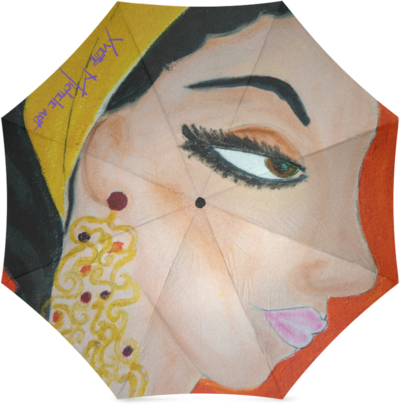 Lefemme Crusin Foldable Umbrella - Women's Leather Wallet (1000x1000), Png Download