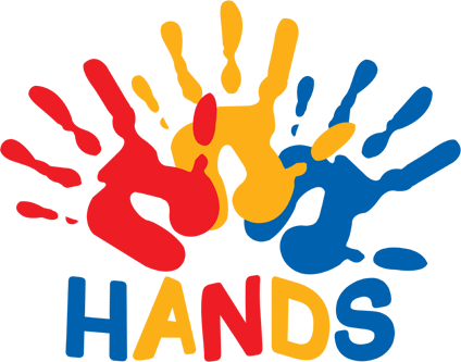 Hands Logo - Child Care (424x333), Png Download
