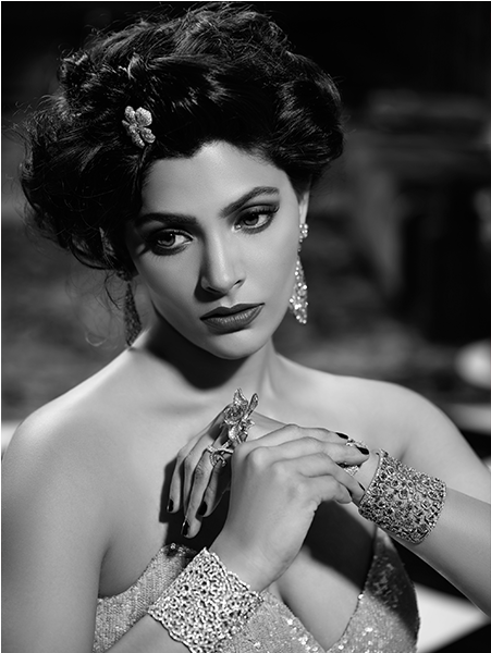 Ace Stylist Amber Tikri Did The Styling And Anu Kaushik - Saiyami Kher (1200x600), Png Download