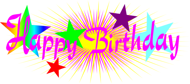 Happy Birthday Png Text Free - Happy Birthday Png Text (640x285), Png Download