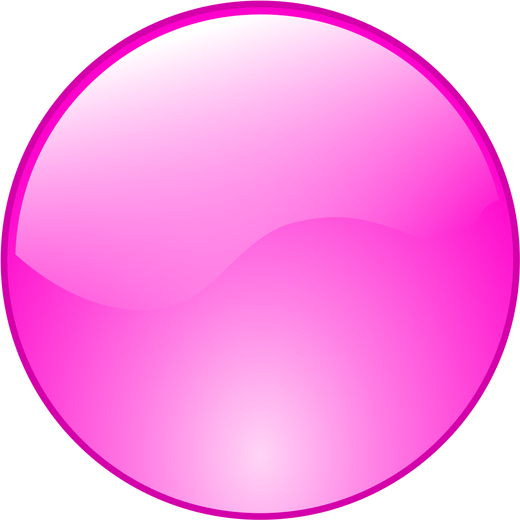 Button Icon Fuchsia - Pink Circle Icon Png (1024x1024), Png Download