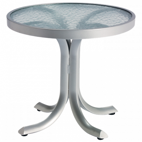 Tropitone 20 In - Tropitone Aluminum Side Table (460x460), Png Download