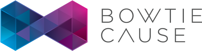 Bowtie Cause Get Tied To A - Logo Bow Tie (776x200), Png Download