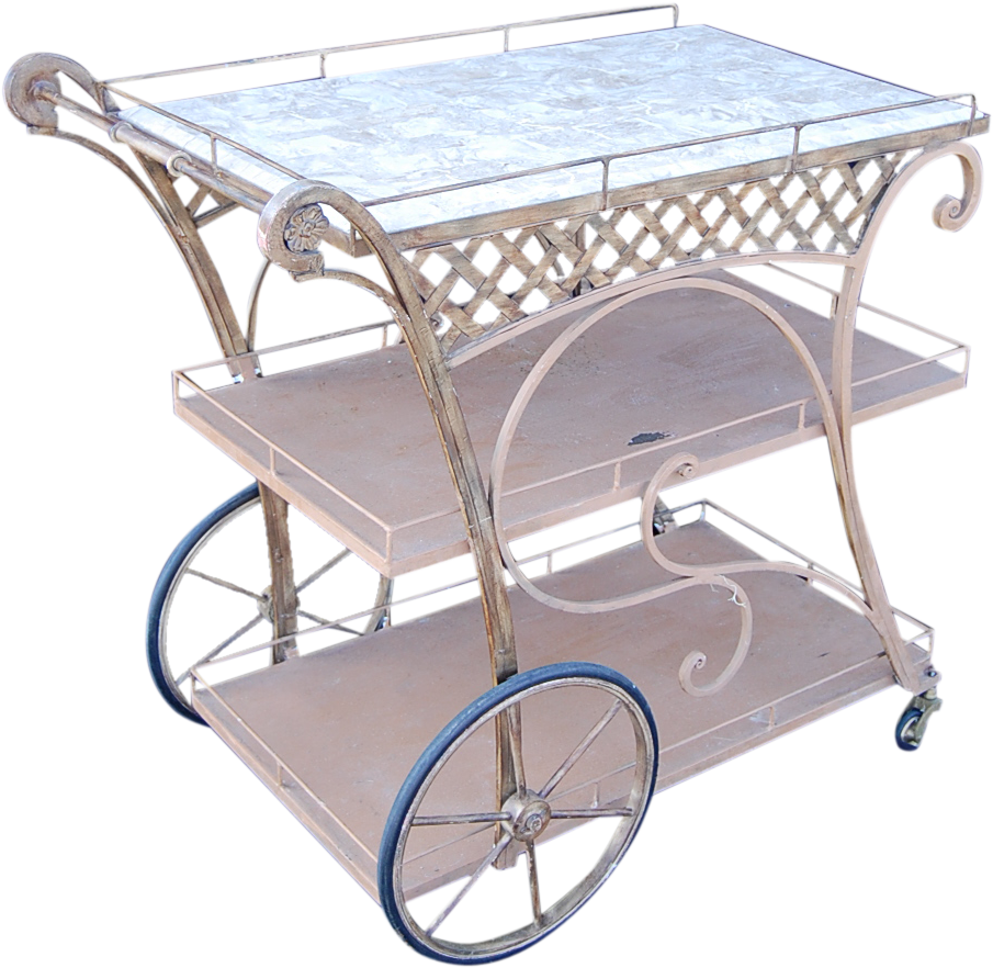 Download Blair Tea Cart End Table Full Size PNG Image PNGkit