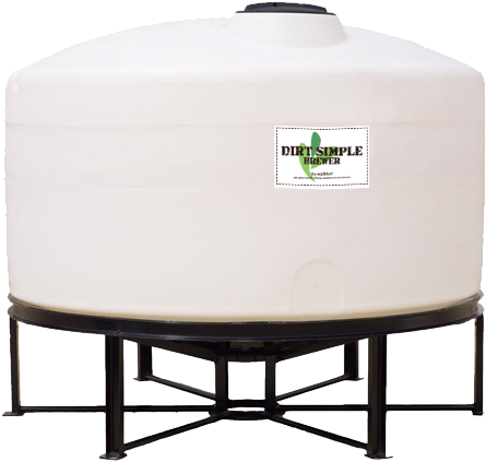 1000 Gallon 15 Degree Cone Bottom Tank (467x467), Png Download