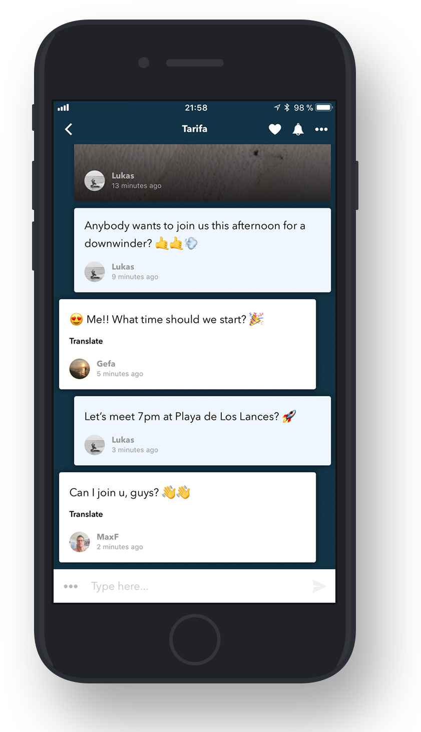 Kitecloud-app Social Network - Mobile App (897x1551), Png Download