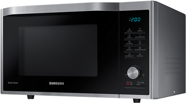 Picture 1 Of - Samsung Mc32j7055ct 32l 3200w Freestanding Microwave (650x650), Png Download