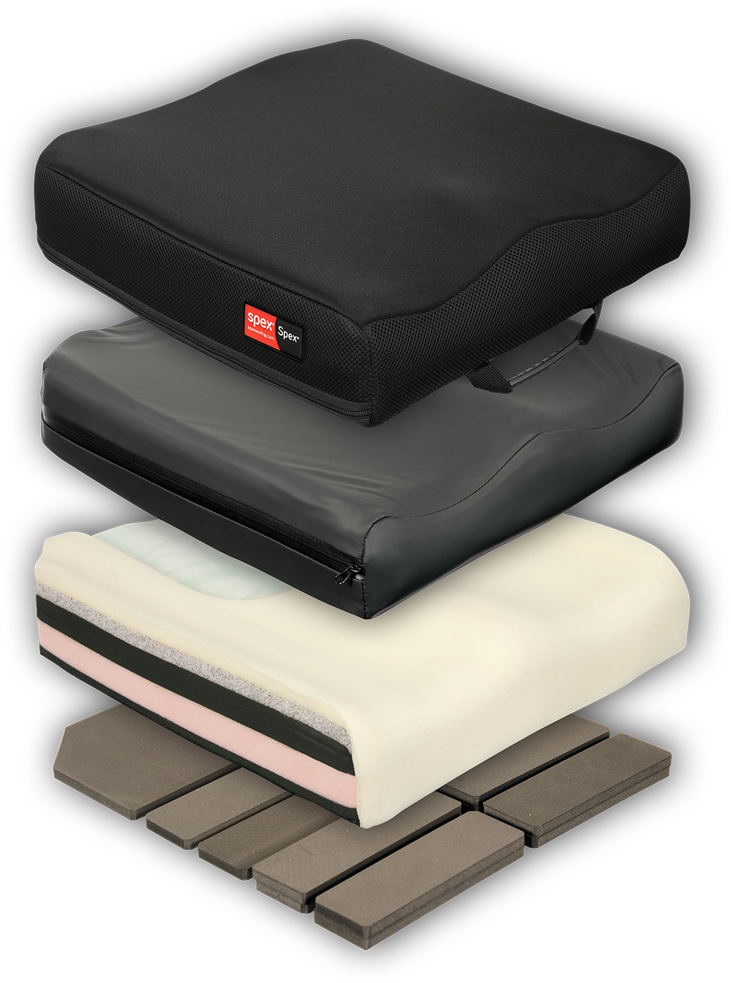 Spex Kidz Standard Contour Cushion - Cushion (1500x1500), Png Download