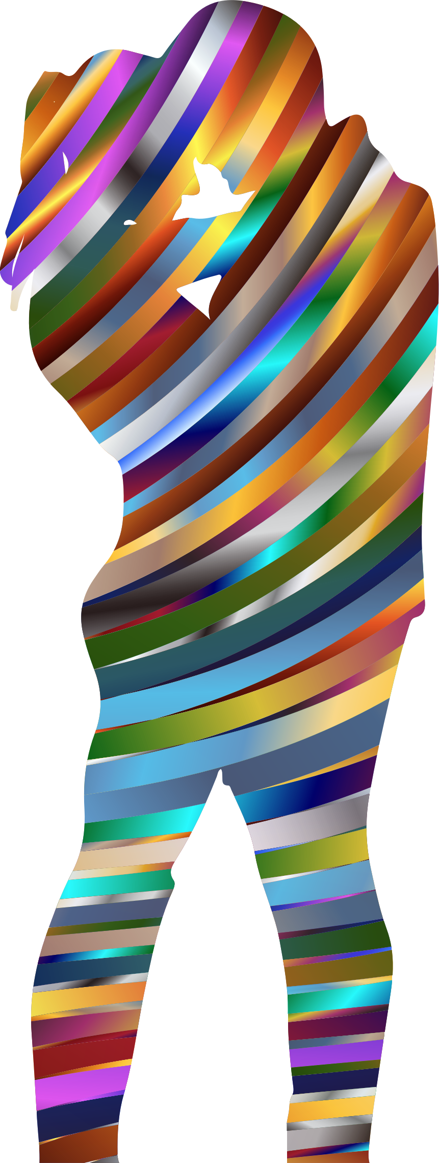 This Free Icons Png Design Of Chromatic Waves Romantic (861x2280), Png Download