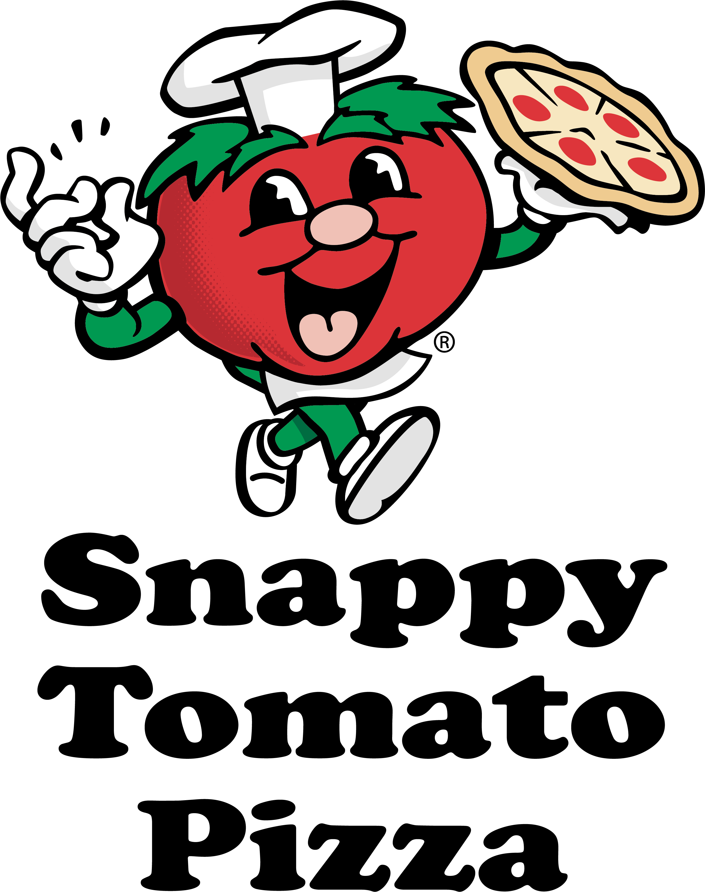 Snappy Tomato Pizza Logo - Snappy Tomato (3600x3600), Png Download