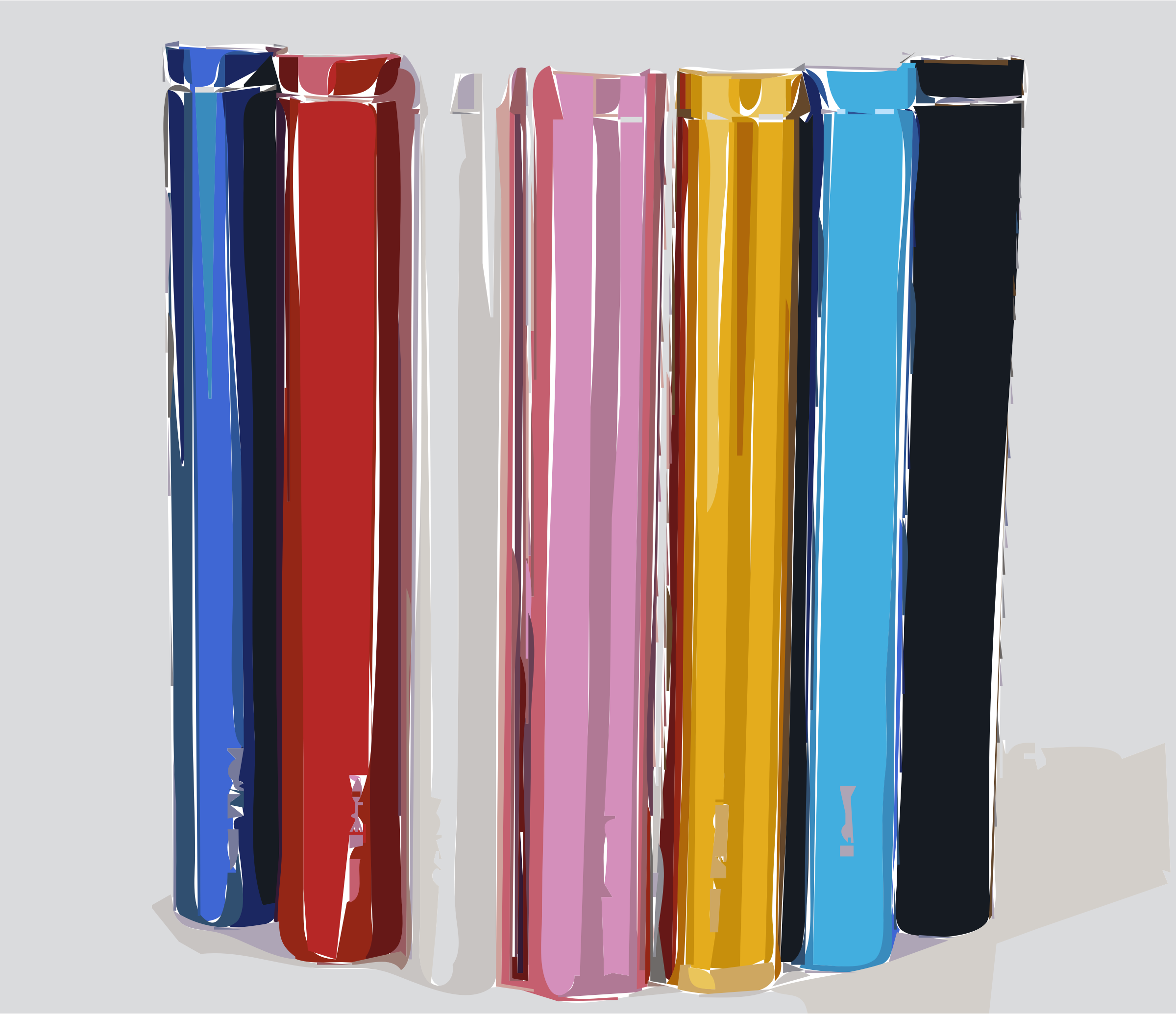 This Free Icons Png Design Of Color Battery Strips (2400x2070), Png Download