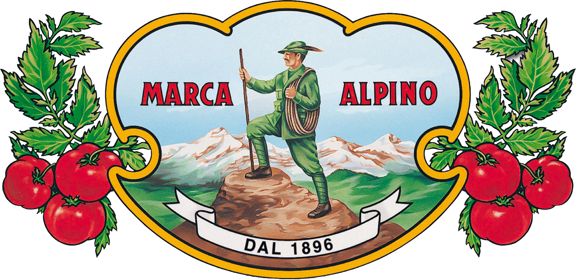 Alpino Tomato Paste Concentrated (1893x920), Png Download
