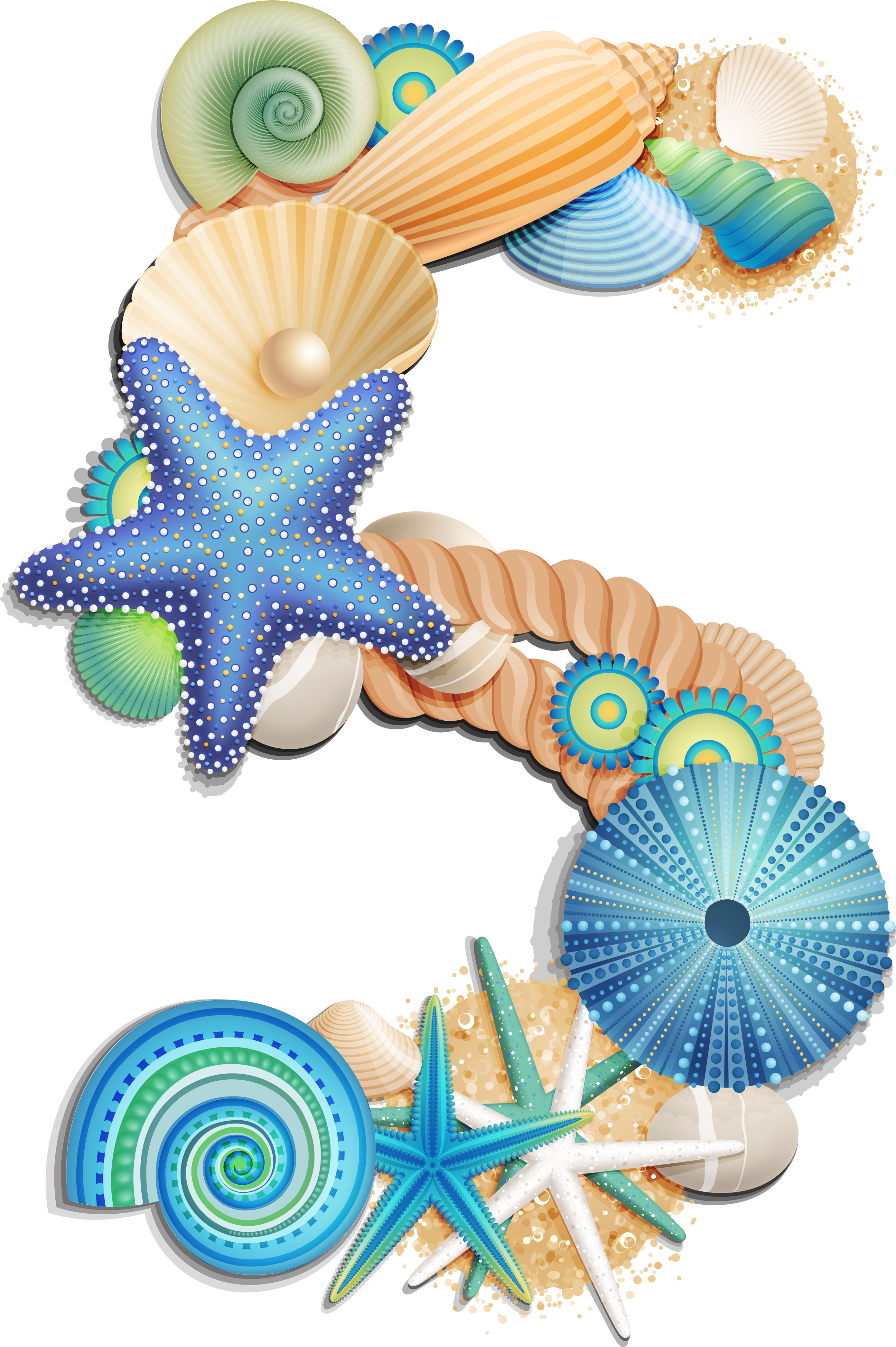 Hairstyle Png Download - Sea Number (3155x4250), Png Download