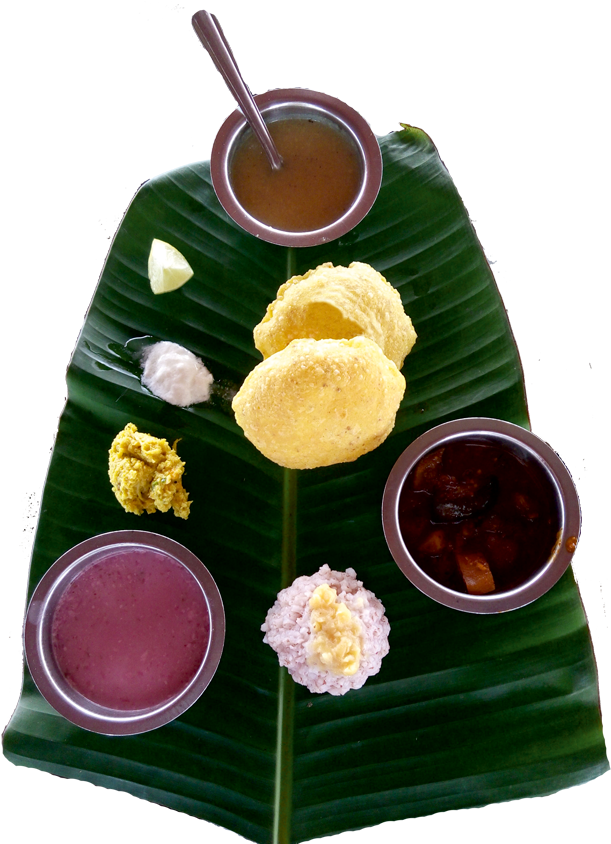 Rice Plate - Banana Leaf Rice (664x844), Png Download