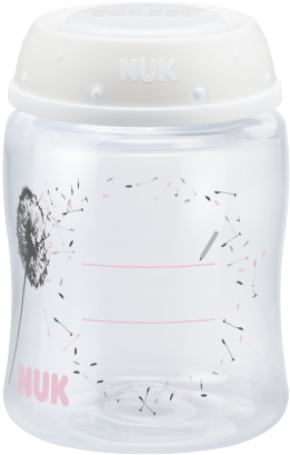 Nuk Breast Milk Containers, 4pk - Water Bottle (425x425), Png Download