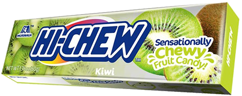 Hi Chew Kiwi Fruit Chews - Hi Chew Kiwi (500x500), Png Download