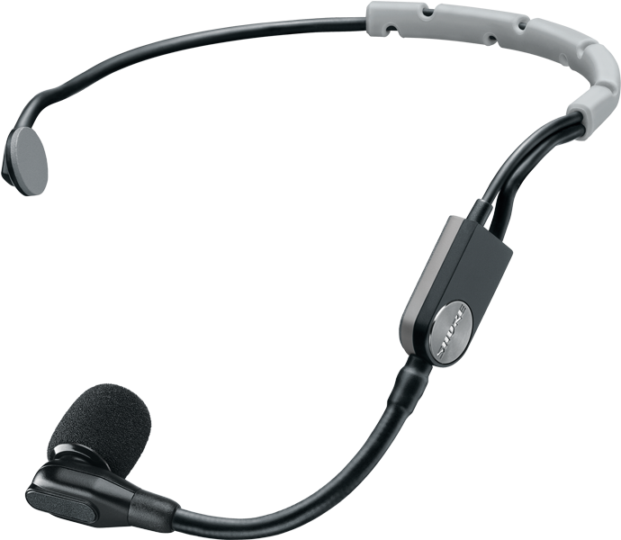 Illustration Shure Sm35-xlr Performance Headset Condenser - Shure Sm35 Performance Headset Condenser Microphone (1700x600), Png Download