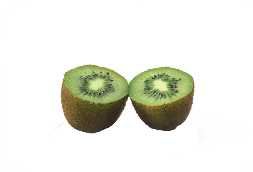 Free Png Kiwi Halved Png Images Transparent - Kiwifruit (851x557), Png Download