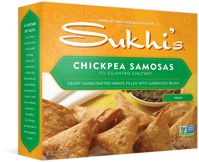 Chickpea Samosas - Sukhi Samosa (640x521), Png Download