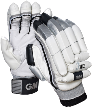 Gm 303 Batting Gloves - Gunn And Moore 303 Cricket Batting Gloves (400x400), Png Download