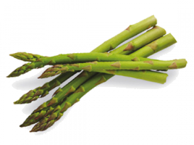 Leaves - Asparagus - Vegetables Asparagus (400x300), Png Download