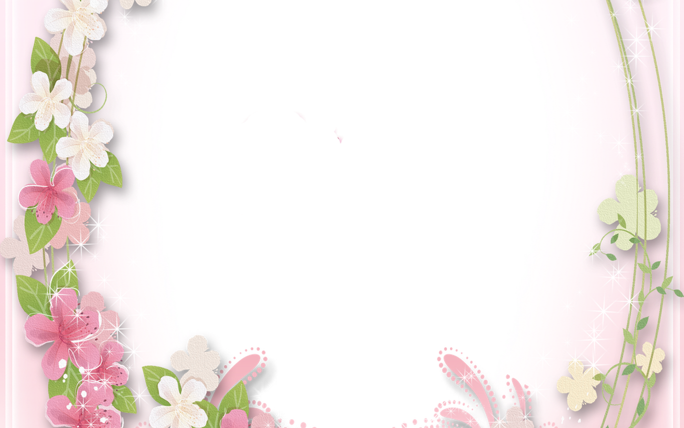Transparent Soft Pink Flowers Frame Gallery Yopriceville - Death Photo Frames Hd (1368x855), Png Download