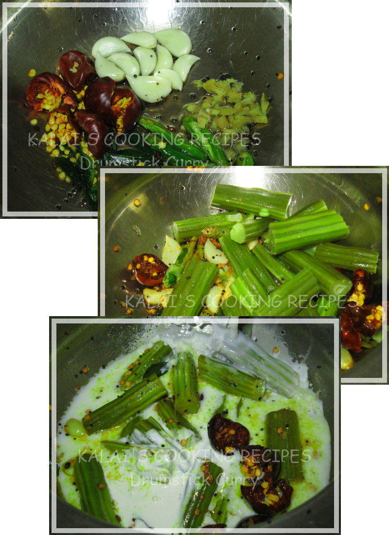 Drumstick Coconut Milk Curry - Kuzhambu (800x1100), Png Download