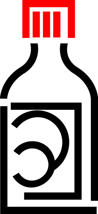 Vector Illustration Of Pharmacy Prescription Medication (322x700), Png Download