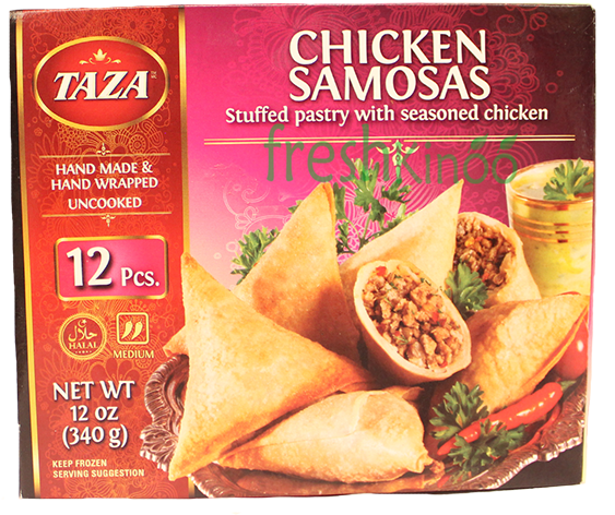 Chicken Samosa 12ct - Fried Food (650x551), Png Download