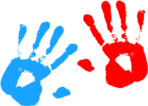 Welcome Hand Clipart Png Clipartxtras Georgetown Toddlers - Preschool (500x400), Png Download