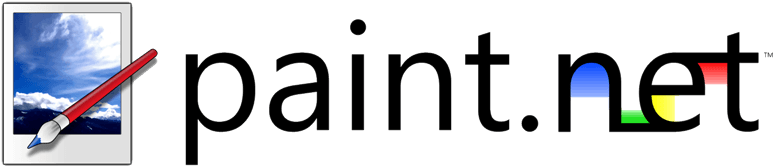 Photo Editing Apps For Pc And Mac Paint - Paint Net Logo (800x201), Png Download