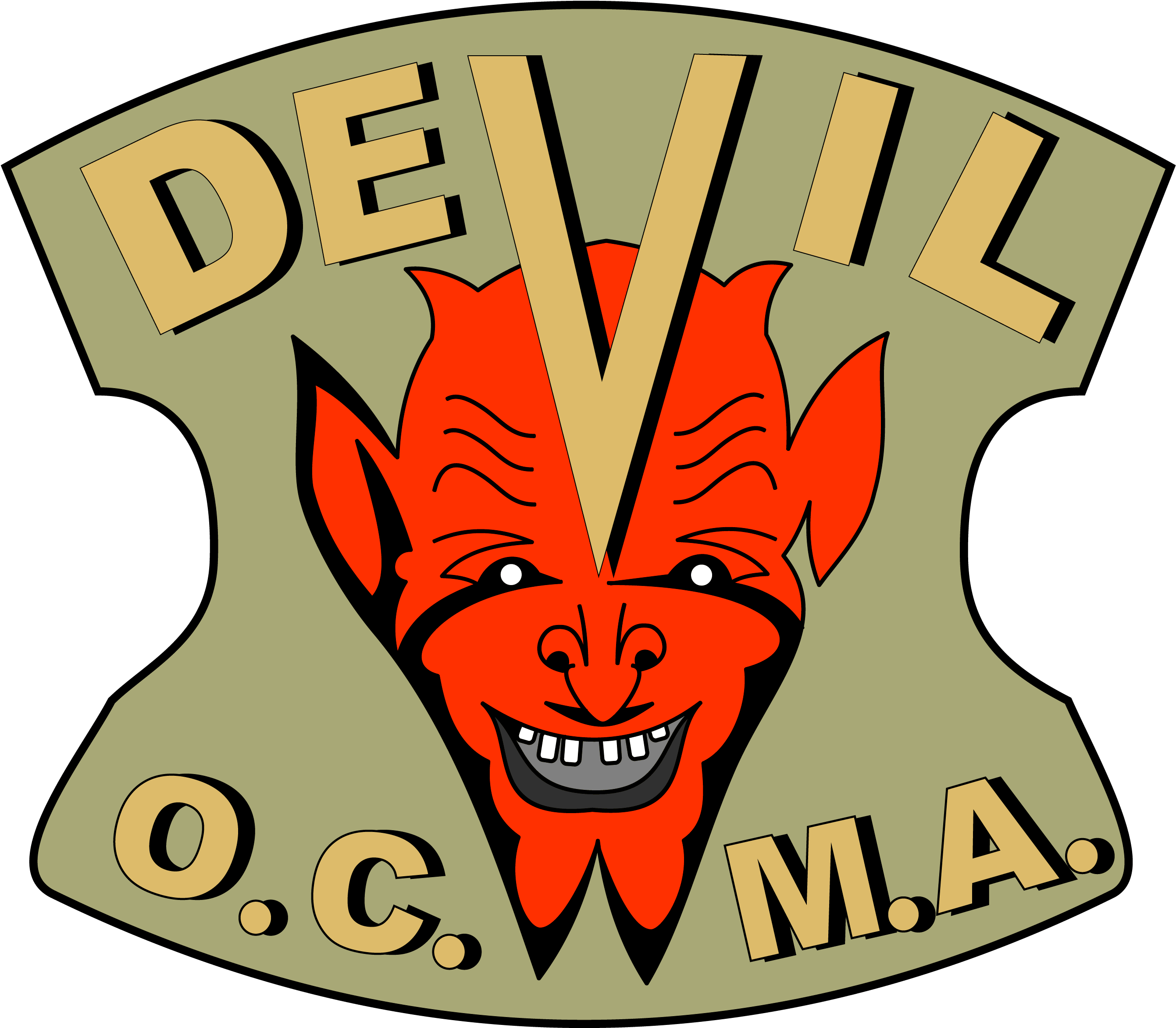 Devil Logo - Motorcycle (2800x2452), Png Download