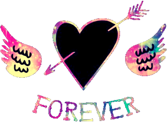 Love Forever Heart Freestickers Ftestickers Romance - Picsart Photo Studio (1024x1024), Png Download