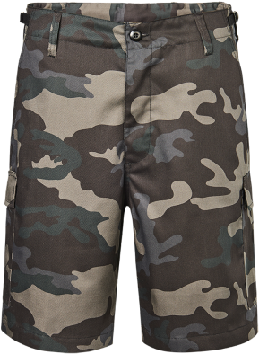 S Ranger Cargo Shorts Dark Camo - Brandit Us Ranger Shorts (309x400), Png Download
