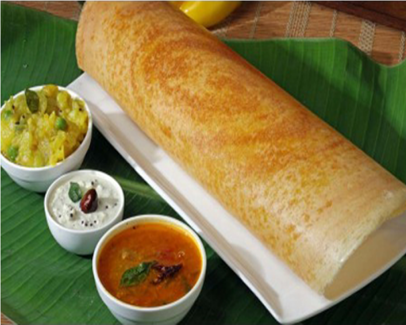 Kerala Food Masala Dosa (800x800), Png Download