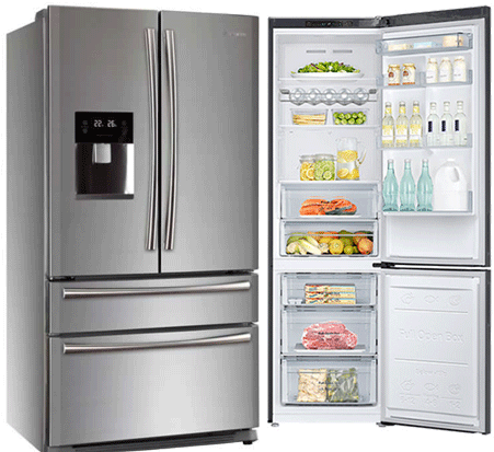 Samsung Fridge Freezer Repair - Fridge Repairs In Pretoria (450x421), Png Download