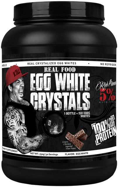 Rich Piana Egg White Crystals (415x659), Png Download