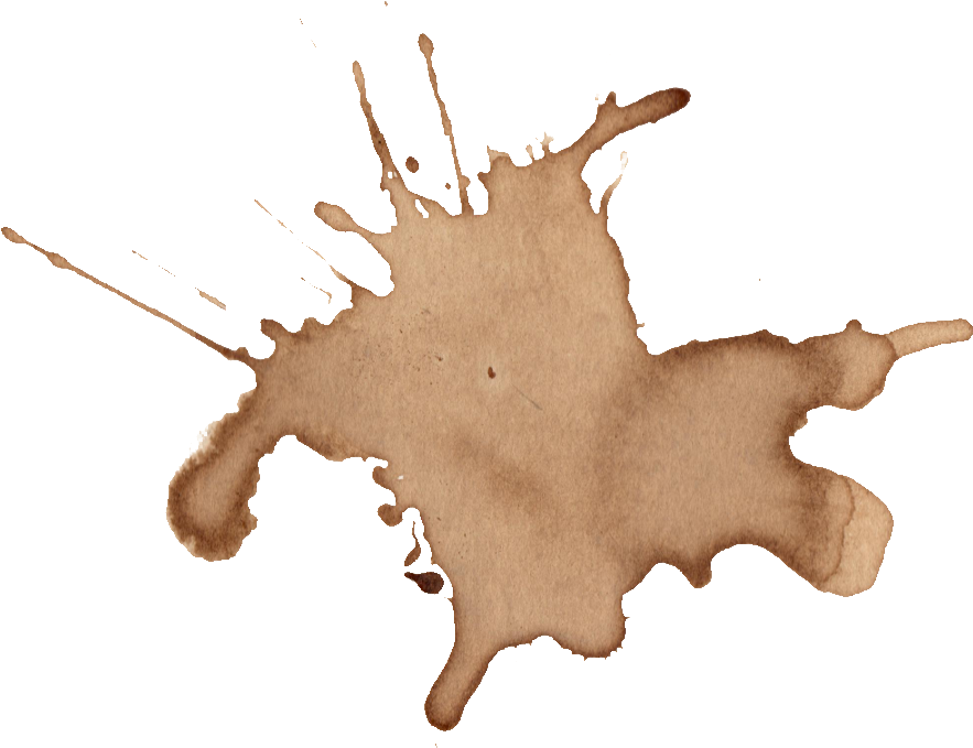 Free Download - Coffee Splash Watercolor Hd (948x736), Png Download