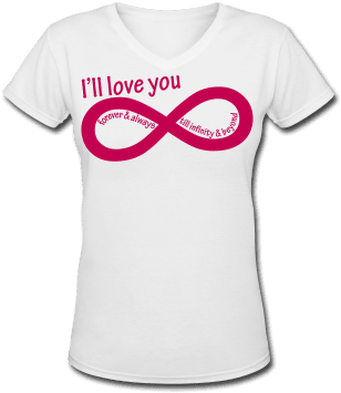 Love You Forever Unisex T-shirts - B2st (378x378), Png Download