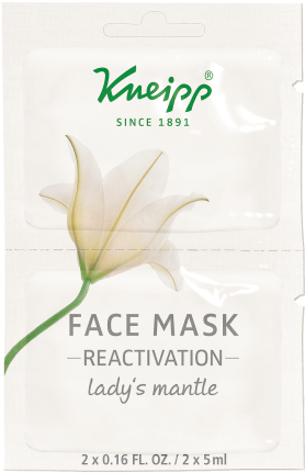 Lady's Mantle Face Mask - Kneipp Naturkosmetik Regeneration Face Mask, 2x5ml (400x600), Png Download