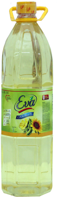 Eva Cooking Oil 3ltr Bottle - Karachi (550x684), Png Download