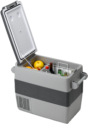 Ft 12v Portable Fridge Freezer - Freezer Portable (450x400), Png Download