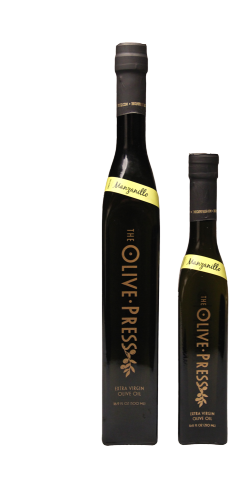 Manzanillo Extra Virgin Olive Oil - The Olive Press (334x500), Png Download