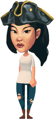 Vilma Gandhi • - Cartoon (266x500), Png Download