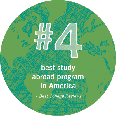 Goshen College Has The 4th Best Study Abroad Program - Circle (397x400), Png Download