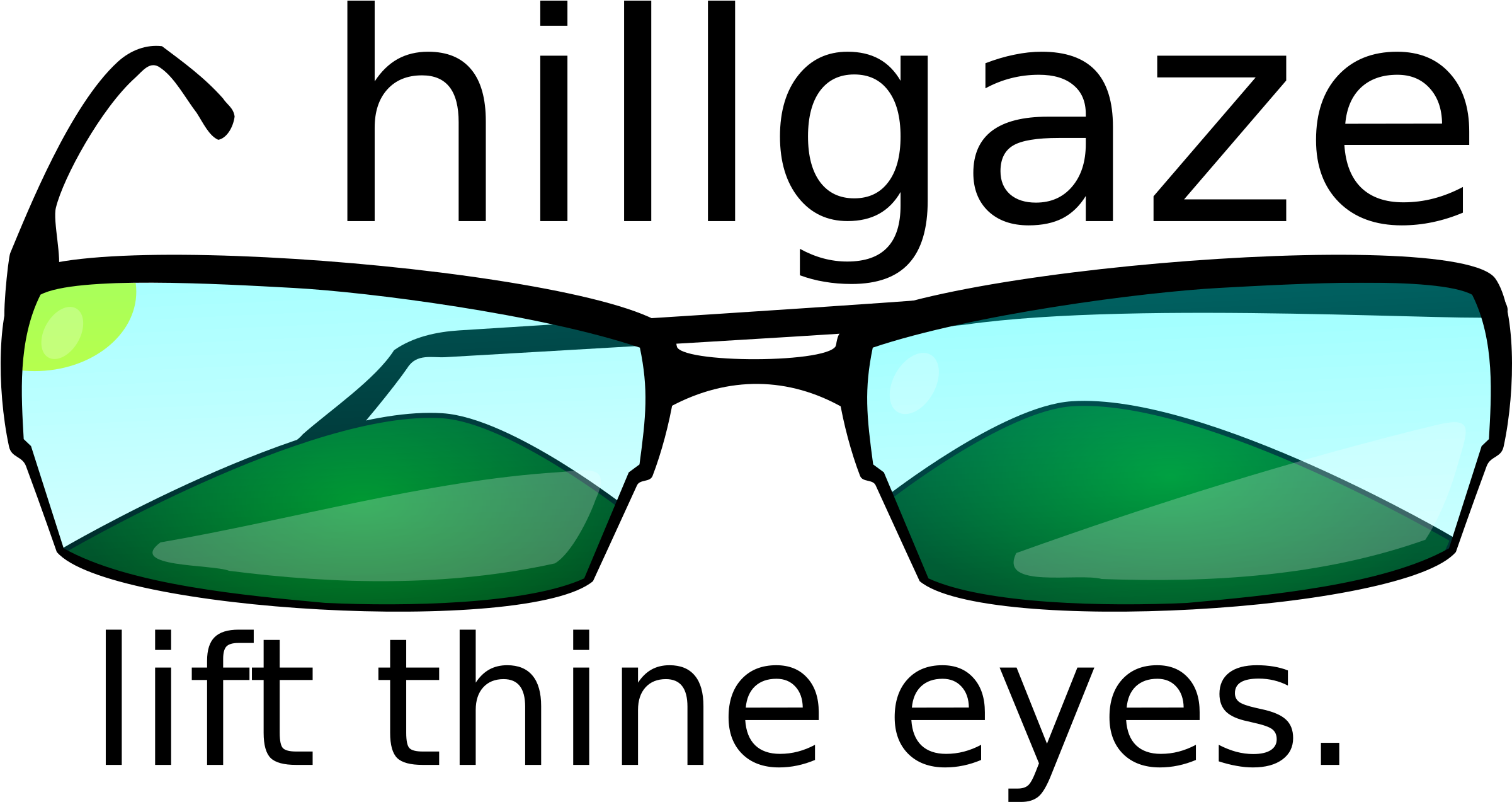 This Free Icons Png Design Of Glasses Logo 2 (2400x1285), Png Download