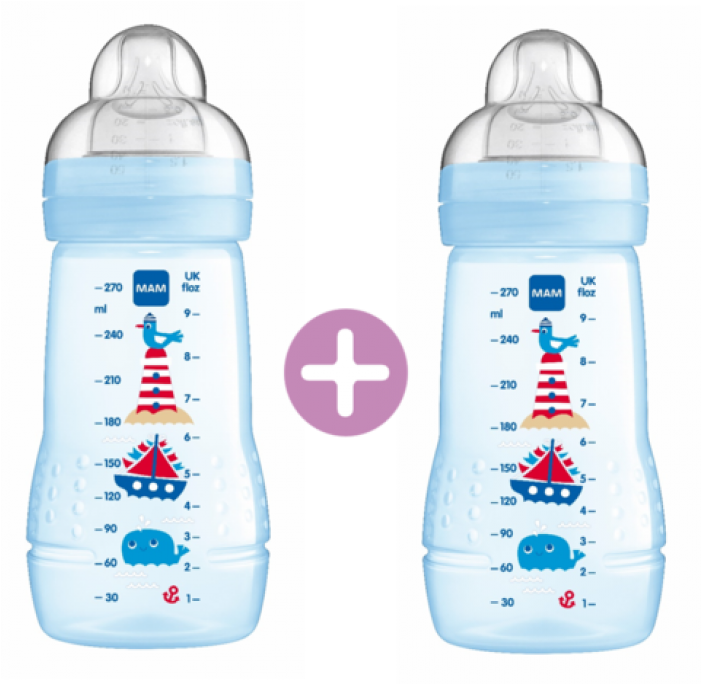 Mam Baby Bottle Twin (700x700), Png Download