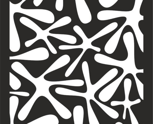 E002 - Odhams Press Groovy Amoeba Decorative Window Film (495x400), Png Download