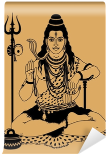 Vector Of Lord Shiva (400x400), Png Download